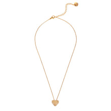 Load image into Gallery viewer, "BE CURIOUS" MINI HEART NECKLACE