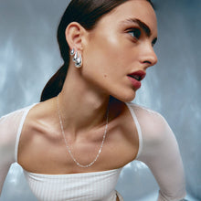 Load image into Gallery viewer, 'PENSIVE' Earrings -Silver Small- - Ibiza Passion