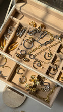 Load image into Gallery viewer, Sassy Two Tone Earrings

