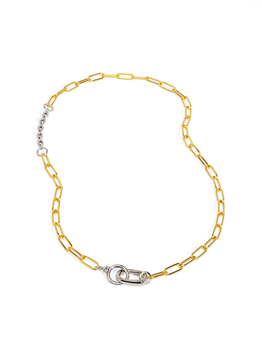 Sassy Two Tone Necklace