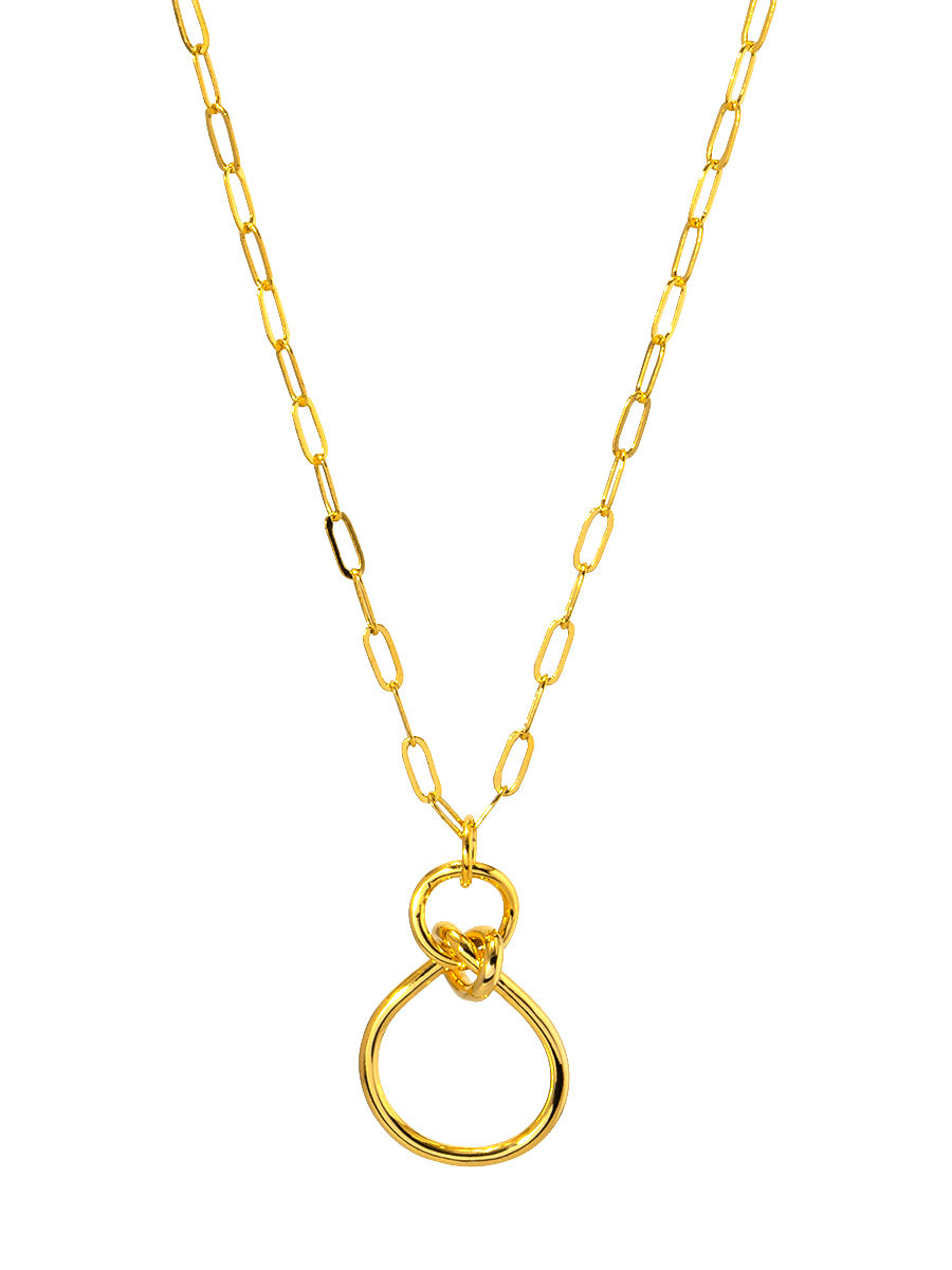 Romantic Knotted Necklace