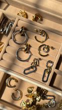 Load image into Gallery viewer, Sassy Two Tone Earrings
