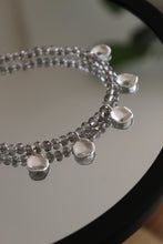 Load image into Gallery viewer, PETAL GRAY Silver Necklace
