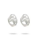 Load image into Gallery viewer, DUNE Earrings Silver Mate
