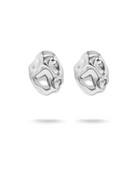 Load image into Gallery viewer, DUNE Studs Silver

