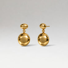 Load image into Gallery viewer, ROUND TWO Earrings- Gold
