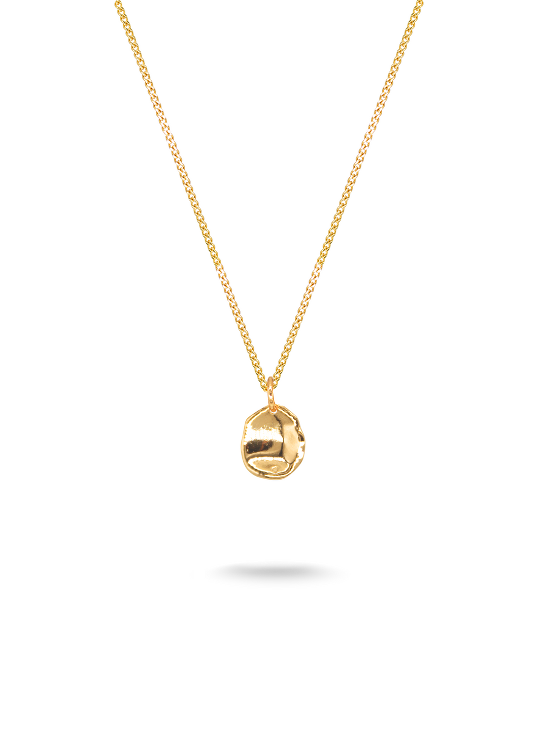 PETAL CHAIN Gold Necklace