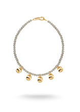 Load image into Gallery viewer, PETAL GRAY Gold Necklace
