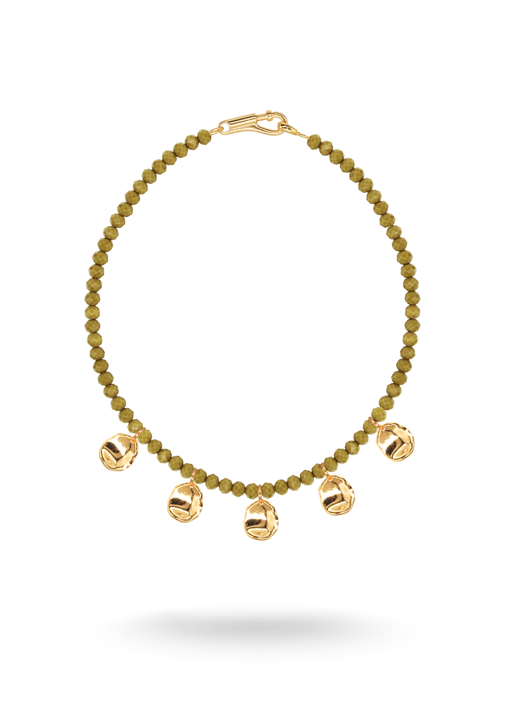 PETAL SAGE Gold Necklace