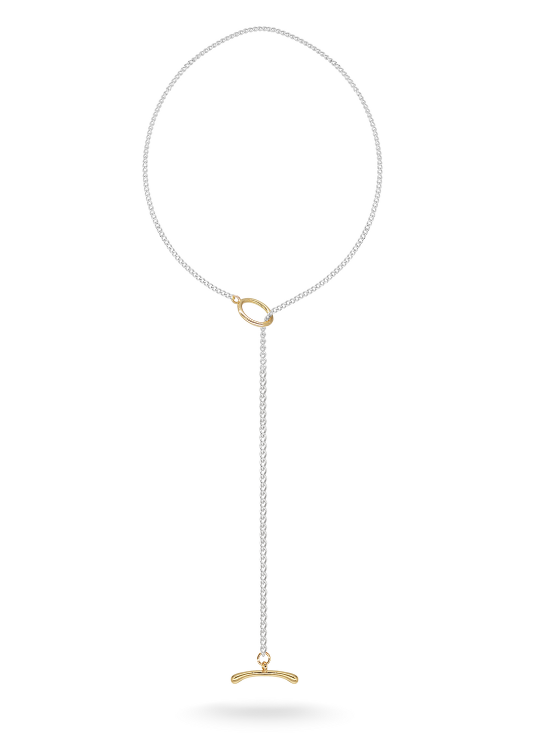 ZOE Lariat Silver